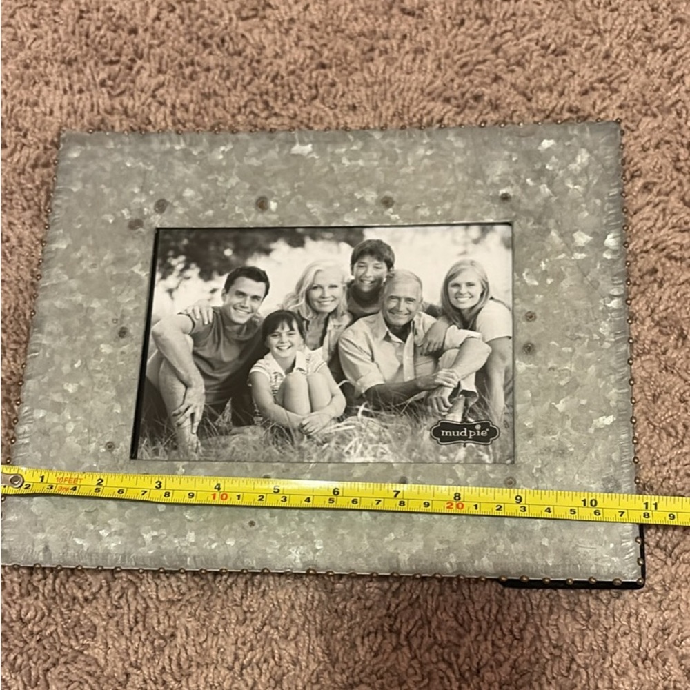Mudpie Galvanized 5x7 frame